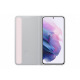 Чохол Samsung Smart Clear View Cover для смартфону Galaxy S21+ (G996) Pink (EF-ZG996CPEGRU)