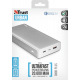 Портативний зарядний пристрій Trust Omni Plus Metal Powerbank 20.000 mAh USB-C QC3.0 Silver (22790_TRUST)