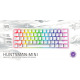 Клавіатура механічна Razer Huntsman Mini - Mercury Ed. (Red Switch) - US Layout (RZ03-03390400-R3M1)