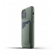 Чохол шкіряний MUJJO для iPhone 12 / 12 Pro Full Leather Wallet, Slate Green (MUJJO-CL-008-SG)
