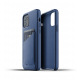 Чохол шкіряний MUJJO для iPhone 12 / 12 Pro Full Leather Wallet, Monaco Blue (MUJJO-CL-008-BL)