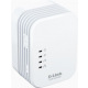 Адаптер D-Link DHP-W310AV Ethernet-to-Powerline 200Mbps c WiFi 802.11n N300 (DHP-W310AV)