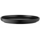 Тарелка десертная Ardesto Trento, 20,5 см, черная, керамика (AR2920TB)