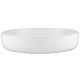 Тарелка суповая Ardesto Trento, 21,5 см, белая, керамика (AR2921TW)