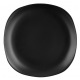 Тарелка десертная квадратная Ardesto Molize, 20 см, черная , керамика (AR2919MB)