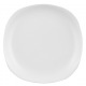 Тарелка обеденная квадратная Ardesto Molize, 27х27 см, белая, керамика (AR2927MW)