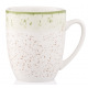 Чашка Ardesto Siena, 360мл, фарфор, бело-зеленый (AR2936SWG)