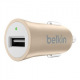 Автомобільний ЗП Belkin USB Mixit Premium (USB 2.4Amp), Gold