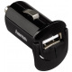 Автомобильное ЗУ HAMA 1А + кабель micro USB 1.4м, black (173614)