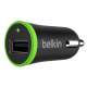 Автомобильное ЗУ Belkin USB MicroCharger (12V + microUSB cable, USB 1Amp), Чорний (F8M711bt04-BLK)