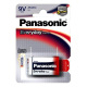 Батарейка Panasonic EVERYDAY POWER 6LF22 BLI 1 ALKALINE (6LF22REE/1BR)