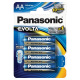 Батарейка Panasonic EVOLTA AA BLI 4 ALKALINE (LR6EGE/4BP)
