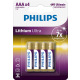 Батарейка Philips Lithium Ultra  AAA BLI 4 (FR03LB4A/10)
