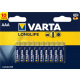 Батарейка VARTA LONGLIFE AAA BLI 10 ALKALINE (04103101461)