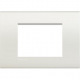 Рамка Bticino LivingLight прямокутна, 3 модуля, колір Білий (LNA4803BI)