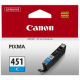 Картридж для Canon PIXMA MG6340 CANON 451  Cyan 6524B001