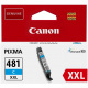 Картридж Canon CLI-481C XXL Cyan (1990C001AA)