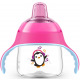 Чашка-непроливайка Avent з носиком, рожева, 200мл, 6 міс+, 1 шт, (SCF746/03)