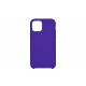 Чехол 2Е для Apple iPhone  11 (6.1"), Liquid Silicone, Dark Purple (2E-IPH-11-OCLS-DP)