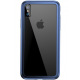 Чохол Baseus Hard And Soft Border для iPhone X, Dark blue (FRAPIPHX-15)