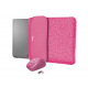 Чехол + Мышка Trust YVO MOUSE & SLEEVE 15.6" Pink (23443_Trust)