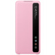 Чехол Samsung Clear View Cover для смартфона Galaxy S20 (G980) Pink (EF-ZG980CPEGRU)