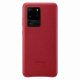 Чехол Samsung Leather Cover для смартфона Galaxy S20 Ultra (G988) Red (EF-VG988LREGRU)