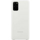 Чехол Samsung Silicone Cover для смартфона Galaxy S20+ (G985) White (EF-PG985TWEGRU)