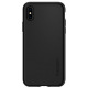 Чехол + скло Spigen для iPhone XS Thin Fit 360 Black (063CS24926)