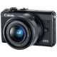 Цифровая фотокамера Canon EOS M100 + 15-45 IS STM Black (2209C048)
