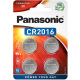 Батарейка Panasonic CR 2016 BLI 2 LITHIUM (CR-2016EL/4B)