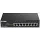 Коммутатор D-Link DGS-1100-08PLV2 8xGE (4xGE PoE, 4xGE), 64Вт, Easysmart (DGS-1100-08PLV2)