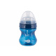 Детская Антиколиковая бутылочка Nuvita NV6012 Mimic Cool 150мл темно-синяяя (NV6012NIGHTBLUE)