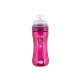 Детская Антиколиковая бутылочка Nuvita NV6052 Mimic Cool 330мл пурпурная (NV6052PURPLE)