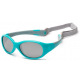 Детские солнцезащитные очки Koolsun  бирюзово-серые серии Flex (Розмір: 3+) (KS-FLAG003)