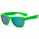 Детские солнцезащитные очки Koolsun неоново-зеленые серии Wave (Розмір: 3+) (KS-WANG003)