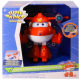 Игровая фигурка-трансформер Super Wings Supercharge Lights&Sounds Jett, Джетт, свет, звук (EU740431)