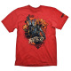 Футболка COD "Black Ops 4 T-Shirt Battery Red", размер L (GE6301L)