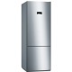Холодильник Bosch с нижней морозильной камерой - 193x70x80/505 л/No Frost/дисплей/А++/серый (KGN56VI30U)