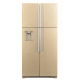 Холодильник Hitachi R-W660PUC7GBE верх. мороз./4 двери/ Ш855xВ1835xГ745/ 540л /A+ /Бежевий (стекло) (R-W660PUC7GBE)