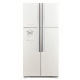 Холодильник Hitachi R-W660PUC7GPW верх. мороз./4 двери/ Ш855xВ1835xГ745/ 540л /A+ /Белый (стекло) (R-W660PUC7GPW)