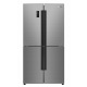 Холодильник инверт.4-х-двер Gorenje NRM9181UX/(ШxВxГ): 91*182*74 см/619 л/А+/Total NF/диспл/нержав. (NRM9181UX)