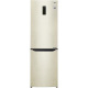 Холодильник LG GA-B429SEQZ 190 см/302 л/ А++ / No Frost/линейный компрессор/ внешн. диспл. /бежевый (GA-B429SEQZ)