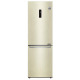 Холодильник LG GA-B459SEQZ 186 см/341 л/ А++/Total No Frost/лин. компр./внешн. диспл./бежевый (GA-B459SEQZ)