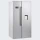 Холодильник Side-by-side Beko GN163220S - 182x91x72/NЕO FROST/630л/дисплей/срібний колір (GN163220S)