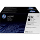 Картридж для HP LaserJet P2015 HP 2 x 53X  Q7553XD
