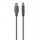 Кабель Belkin USB 2.0 (AM/BM) DSTP, Premium Printer Cable 1.8m, black (F3U154bt1.8M)