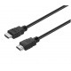 Кабель KITs HDMI 2.0 (AM/AM), black, 2m (KITS-W-008)