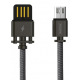 Кабель Remax Dominator Fast MicroUSB Data/Charge 1M, black (RC-064M-BLACK)