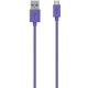 Кабель USB 2.0 (AM/microB) Belkin MIXIT 2м Purple/фіолетовий (F2CU012bt2M-PUR)